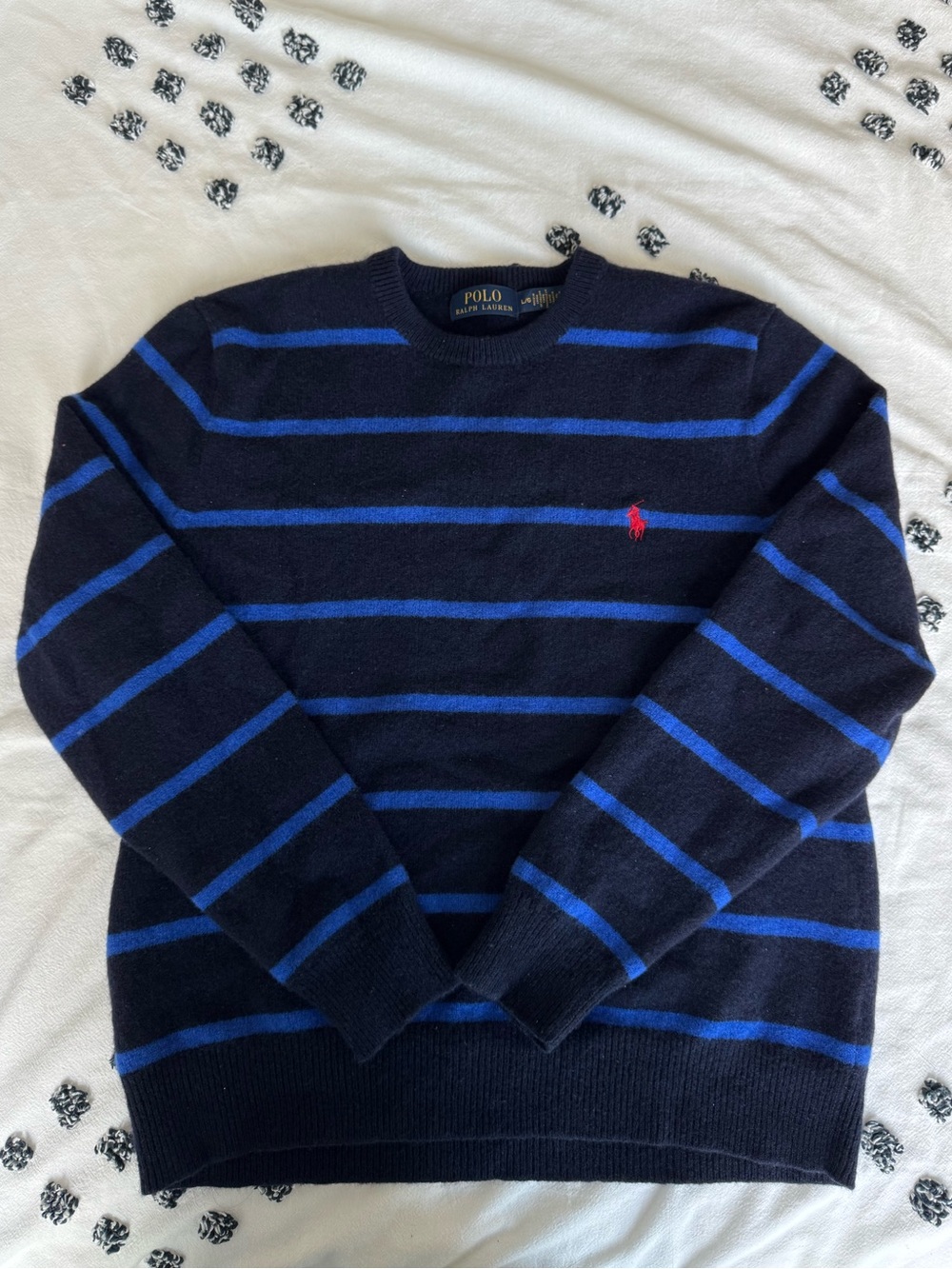 Striped Blue Polo Ralph Lauren Sweater